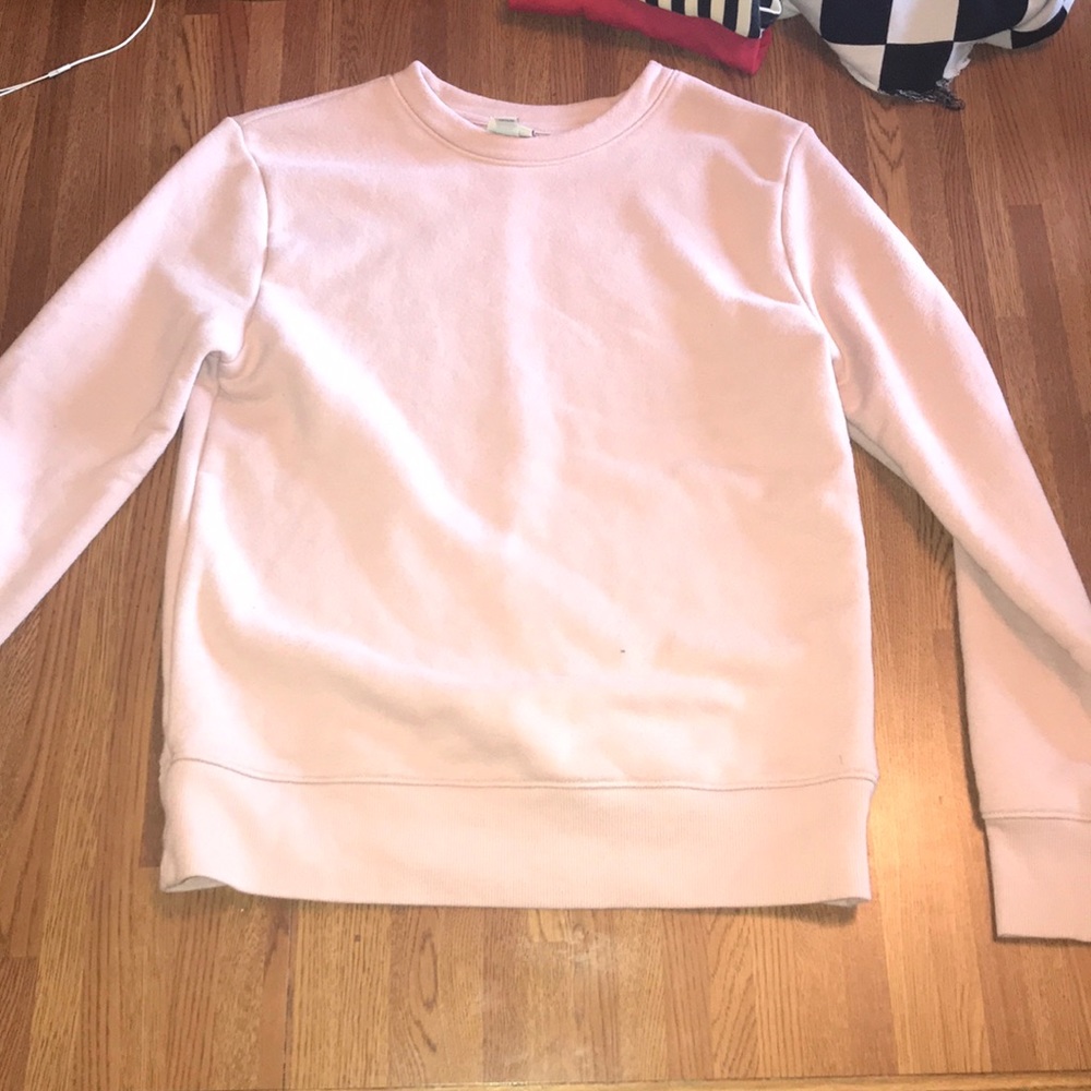 pink sweater